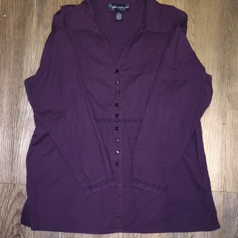 Susan Graver Blouse XL